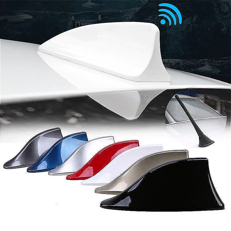 Antena Automotiva 6,0dB Rádio De Barbatana De Tubarão Do Carro Sinal FM Para Todos Carros de Teto Curvado