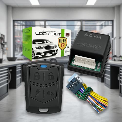 Alarme Universal Automotivo Carro 2 Controles Look Out