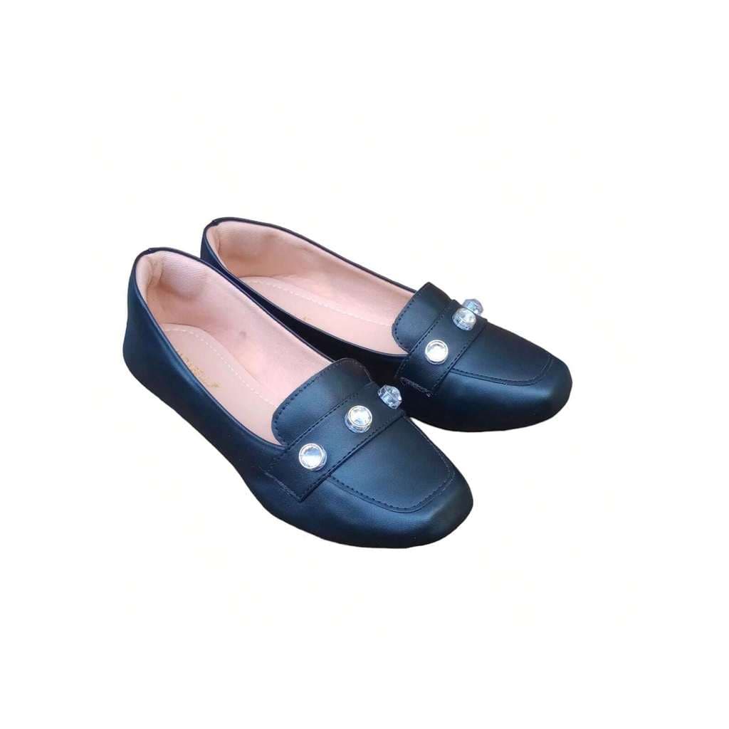 sapatilha mocassim bico quadrado feminina 34 ao 39 confortável Mocassim Feminino sola antiderrapante