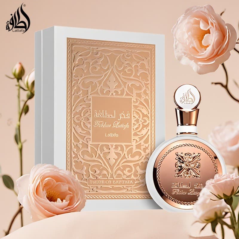 Perfume Árabe Lattafa Fakhar Rose Eau de Parfum Para Mulheres 100ML