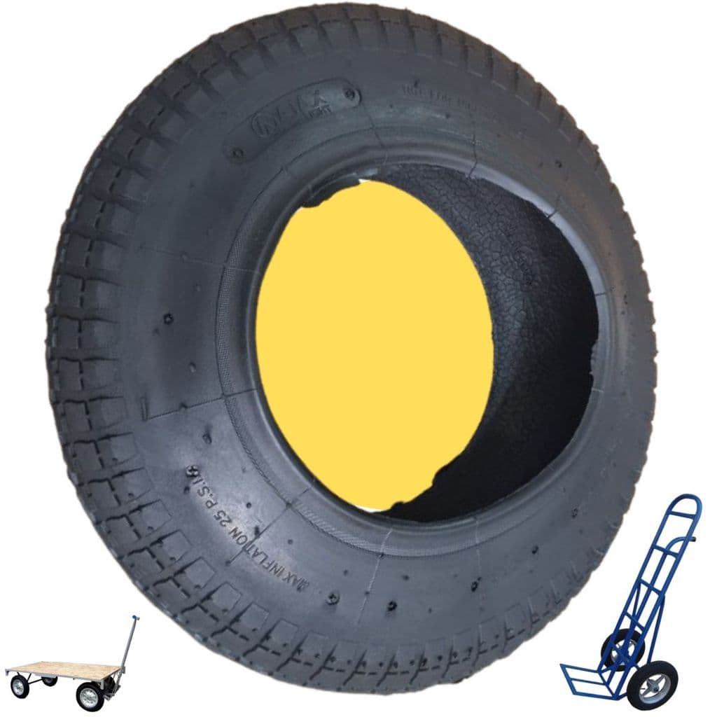 PNEU 3,25/3,00-8 PARA CARRINHO CARRO DE MÃO CARGA CARRIOLA