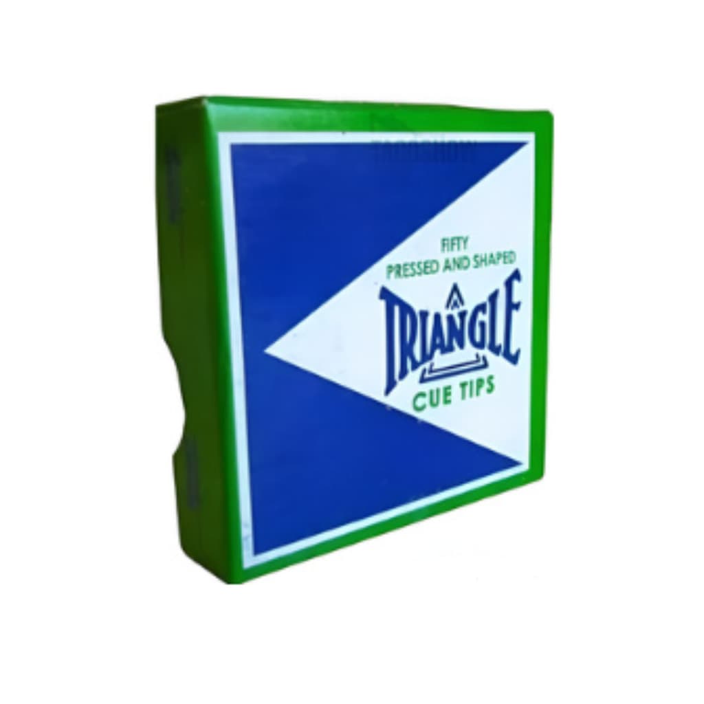Caixa de sola triangle 11mm,12mm e 13mm 50 unidade cx importado sinuca / bilhar