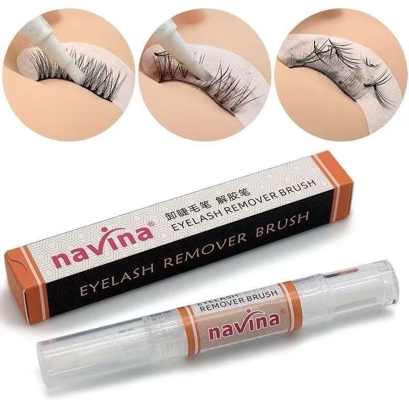 Removedor Escova Caneta De Profissional Navina Rápida Cílios Gel
