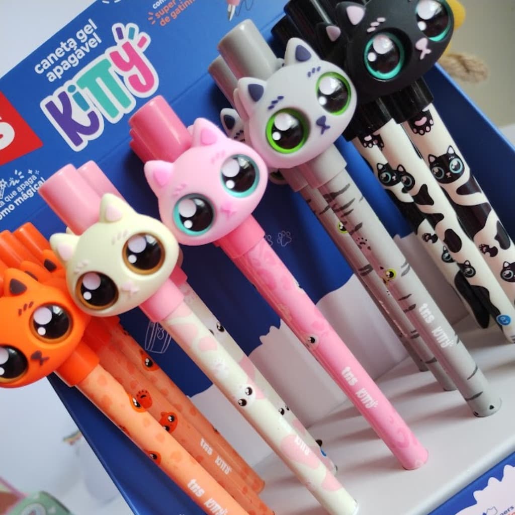 Caneta Gel Apagável Kitty 0.7mm (escrita azul) | TRIS