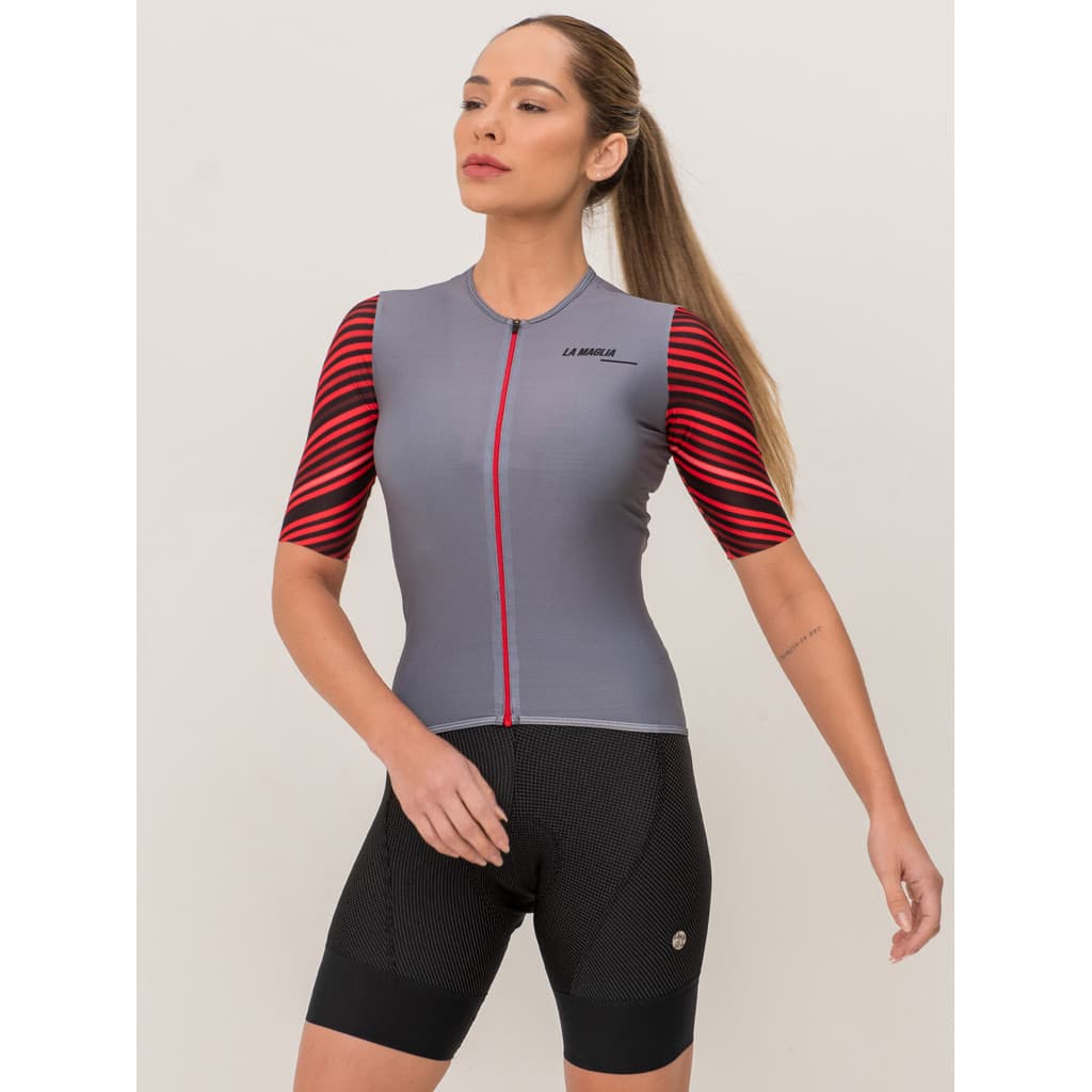 Camisa De Ciclismo Veloce Red Shift - La Maglia