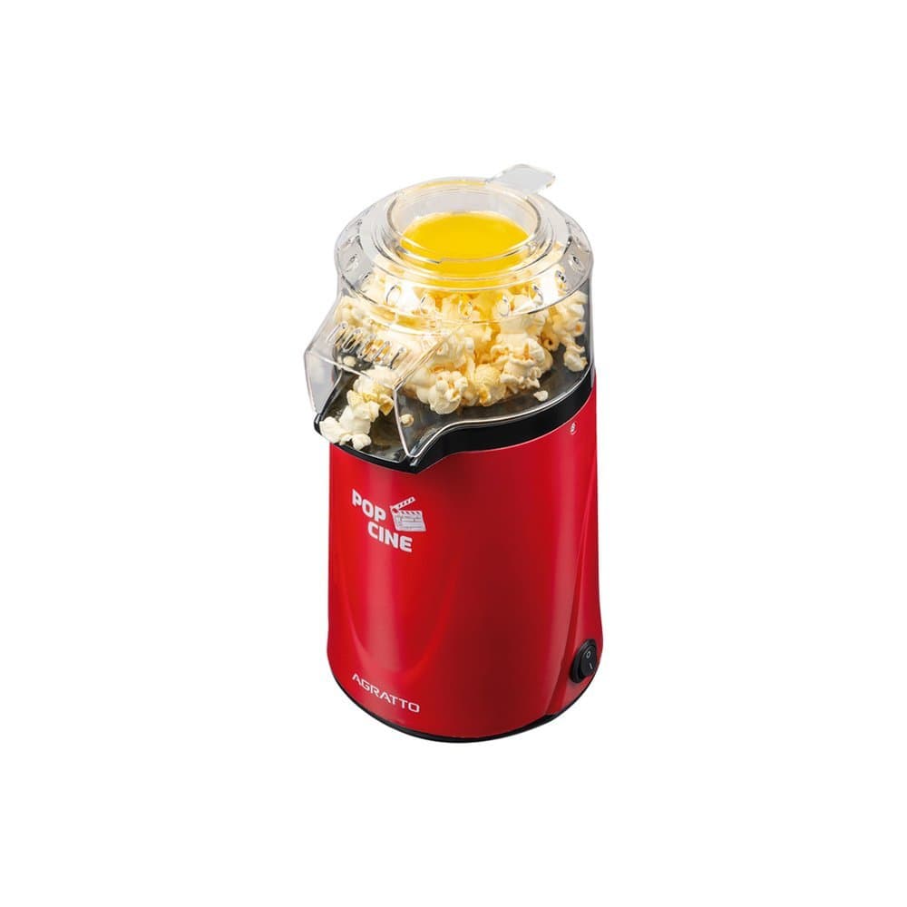PIPOQUEIRA ELÉTRICA AGRATTO 1200W POP CINE VERMELHA 127V