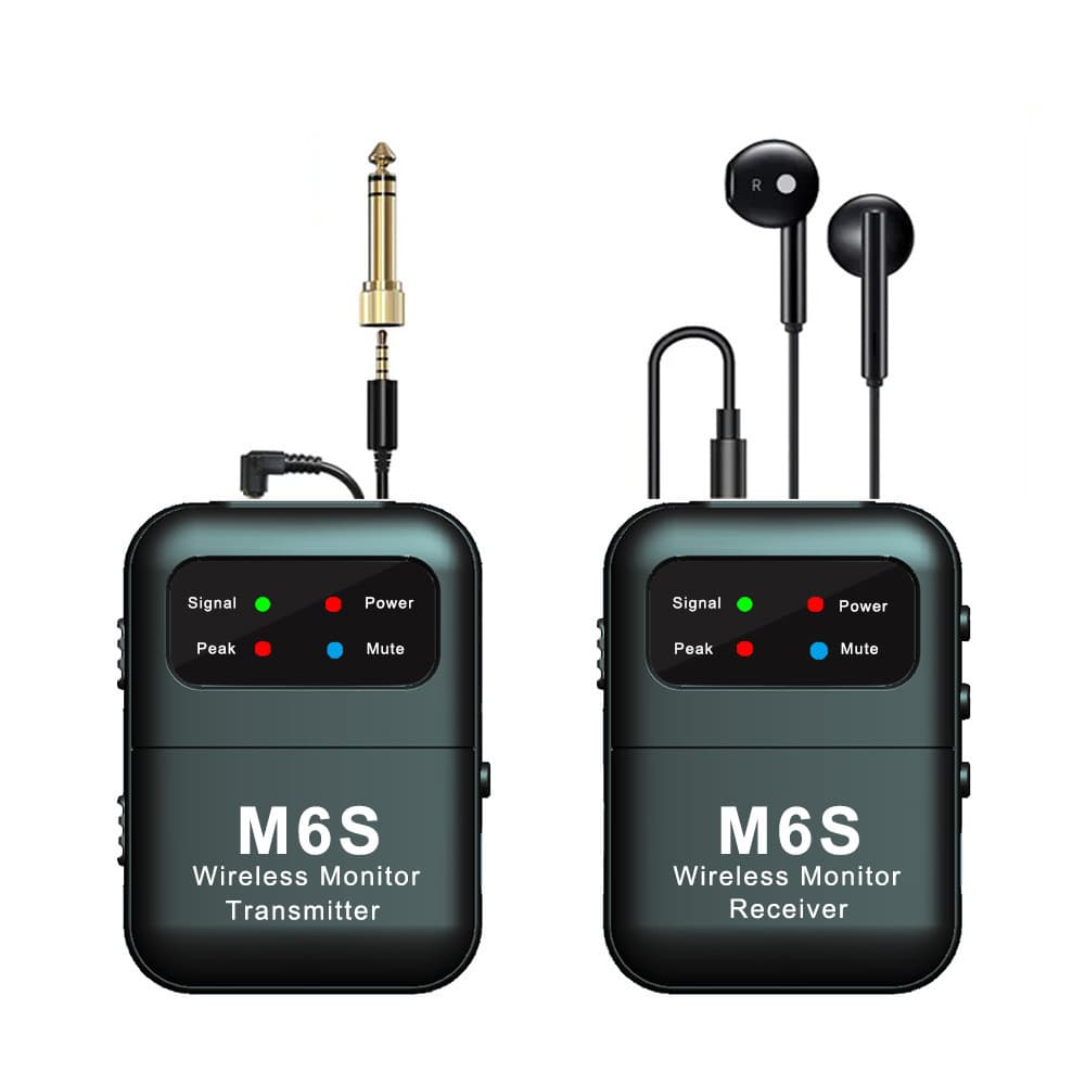 Sistema De Monitoramento Intra-Auricular Sem Fio , 2.4Ghz , Estéreo , Transmissor IEM , Receptor , Estúdio , Banda , Ens