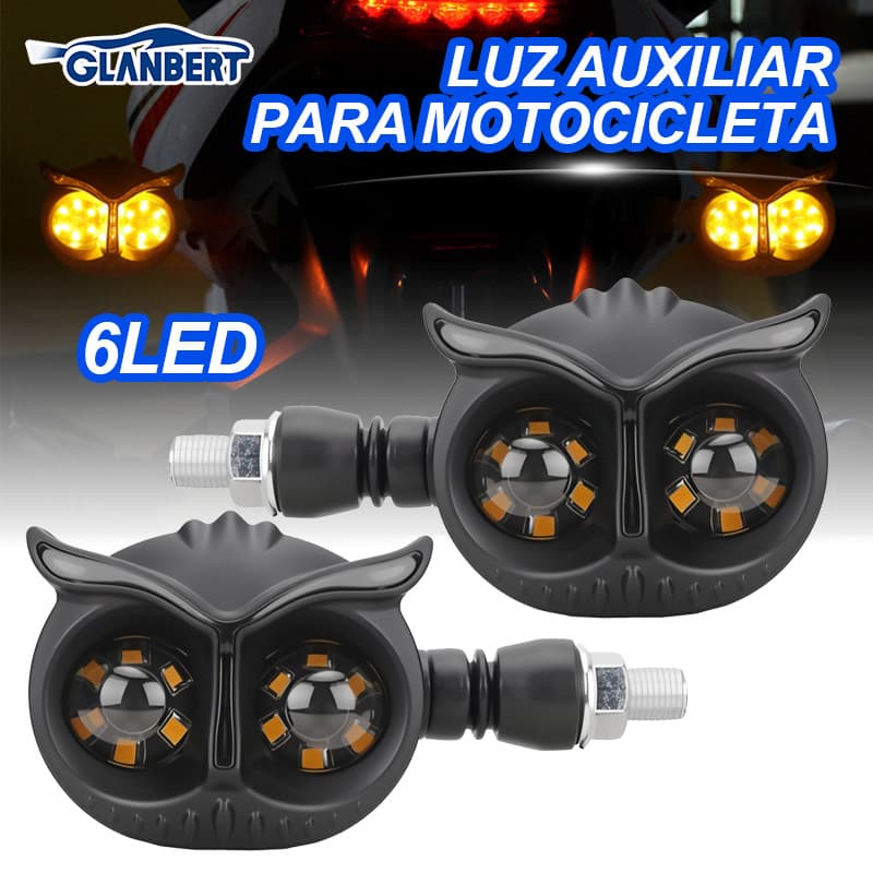 2pcs LED Luzes De Motocicleta Lâmpada De Carro Adequada Para Veículos Off-road E Motocicletas