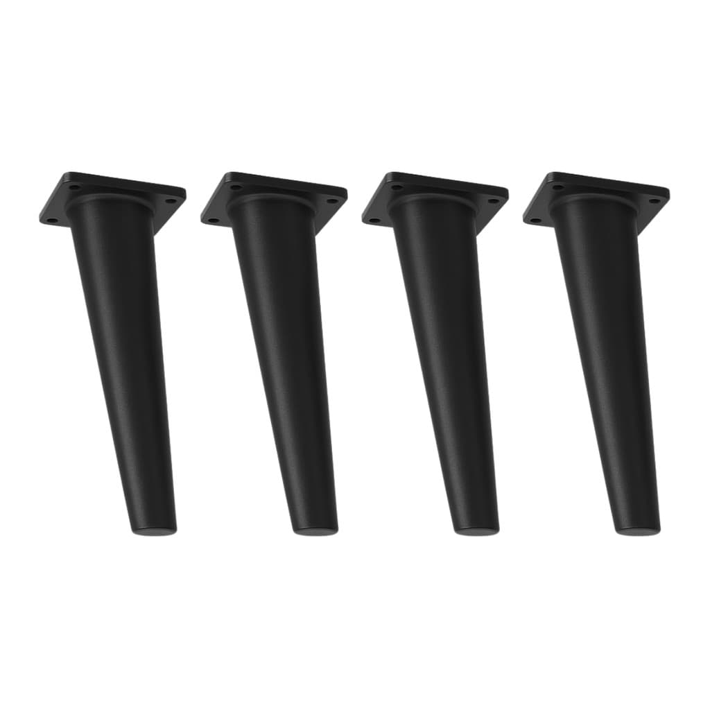 4 Pés Palitos PVC 20cm Polipropileno Kit Apoio Para Mesas Moveis Apoio Criados