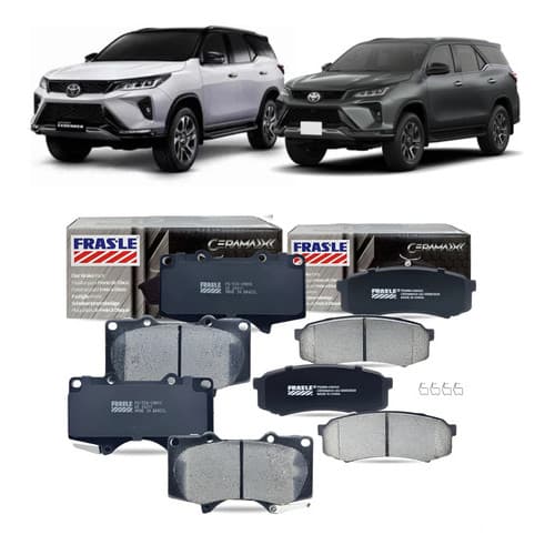 Kit Pastilha Freio Dianteira+traseira Hilux Sw4 2015 A 2025