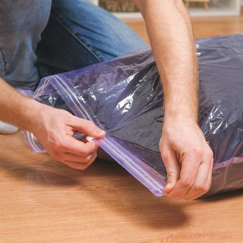 Saco Organizador Vácuo P, M, G Armazenamento Compacto Proteção Roupas Cobertores