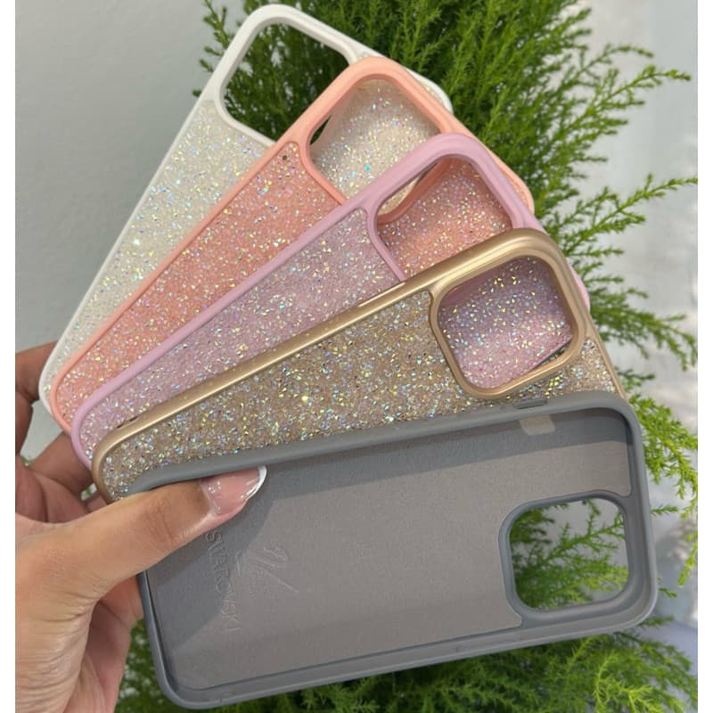 Capa Glitter Luxo Brilhante aveludada Swa-ro com Proteção Reforçada
