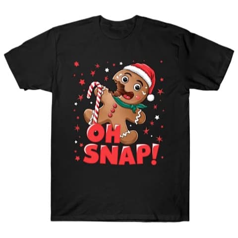 Camisa Camiseta Algodão Ho Snap! Adulto/Infantil Lançamento Unissex Em Algodao T-shirt Premium Postagem Rapida