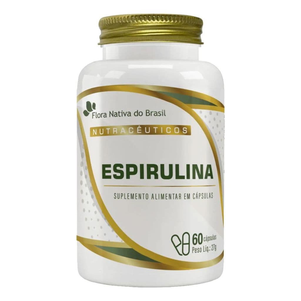 FLORA NATIVA - ESPIRULINA 450MG 60CAPS