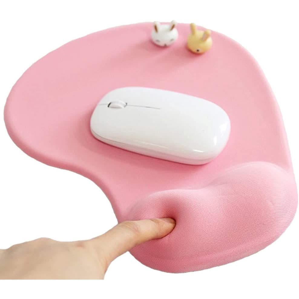Mouse Pad Ergonômico Premium com Descanso de Pulso Confortável