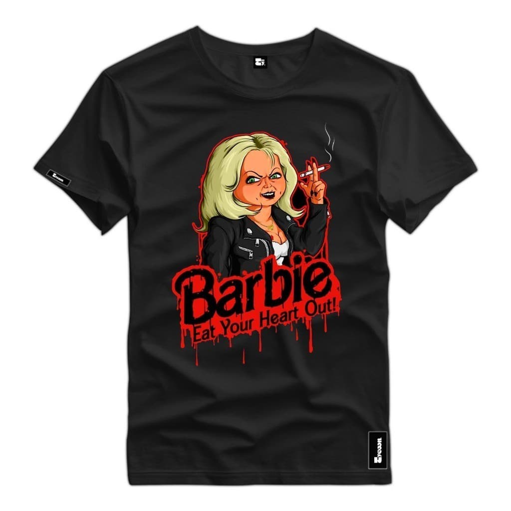 Camiseta Barbie Do Gueto Camisa Barbie Maconheira unissex Algodao