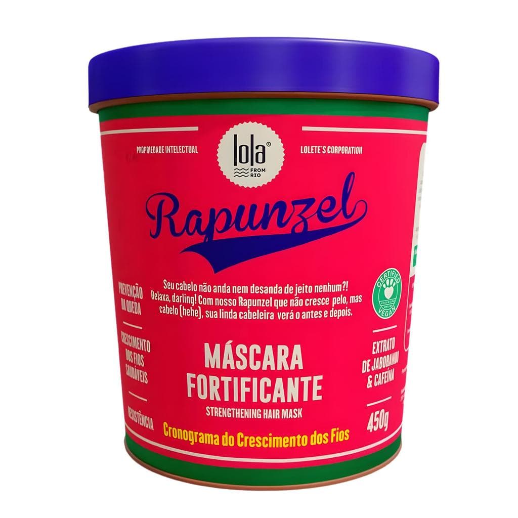 Mascara Capilar Rapunzel Crescimento 450g Lola Cosmetics