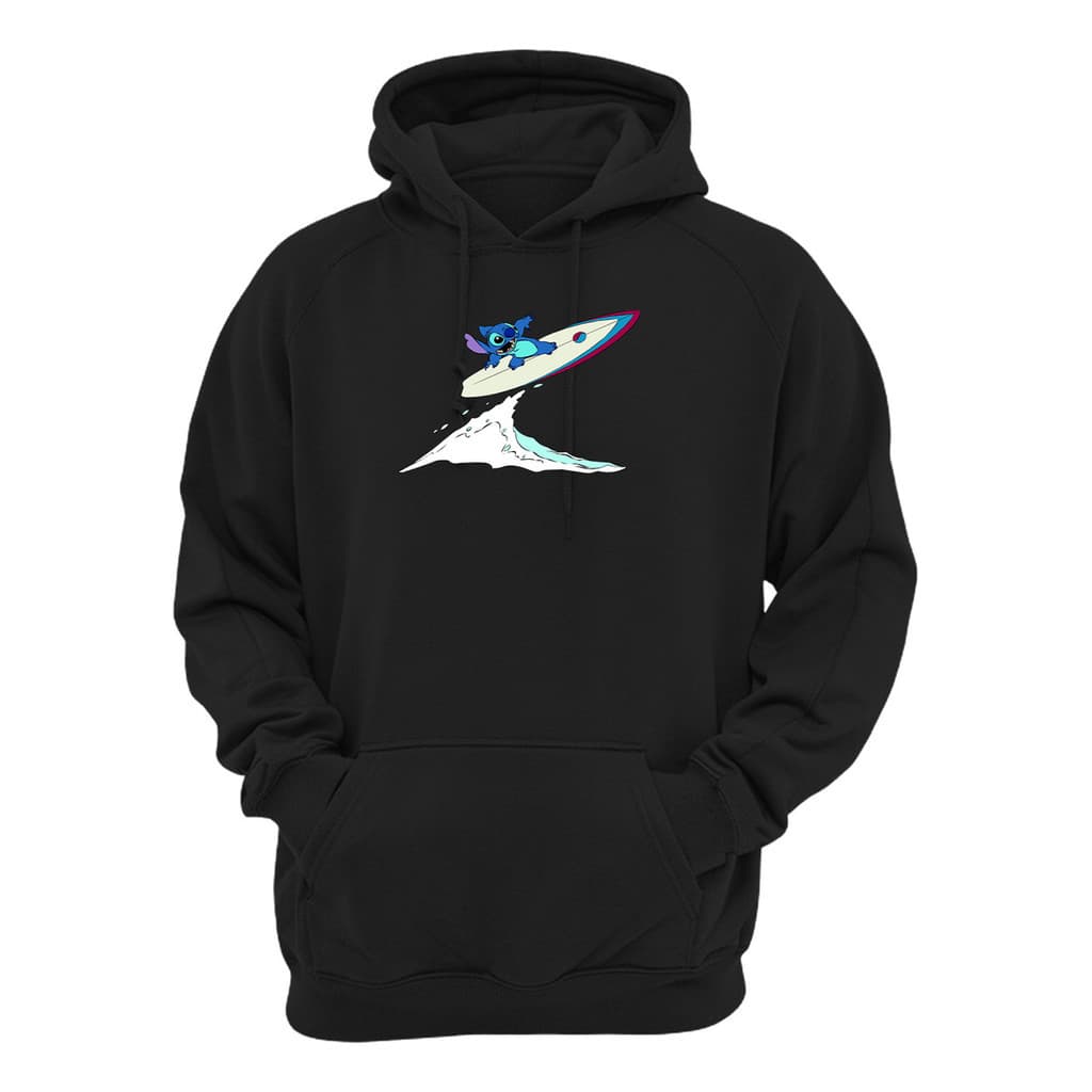Moletom Blusa De Frio Stitch Surf Prancha Ohana Streetwear