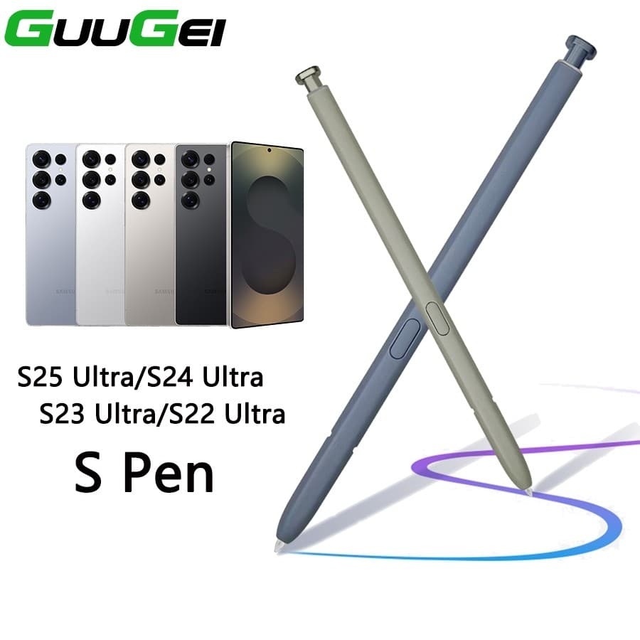 Guugei Caneta Stylus para Samsung Galaxy S25 Ultra com tela sensível ao toque S Pen S24/23/22 Ultra