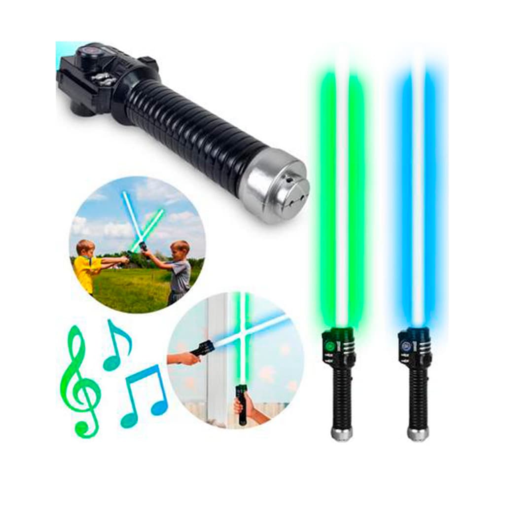 Bastão De Luz Brinquedo Infantil Espada LED com Som