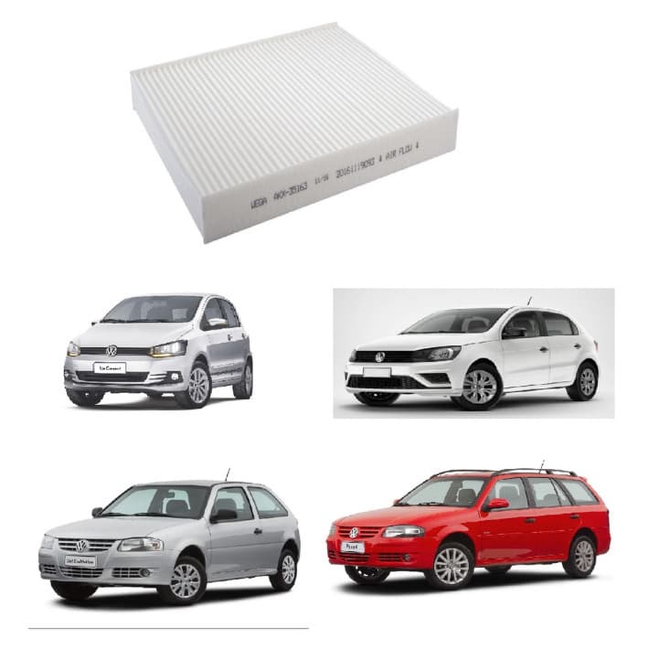 Filtro da Cabine Ar Condicionado pra para Volkswagen GOL G5 G6 Voyage Spacefox Golf