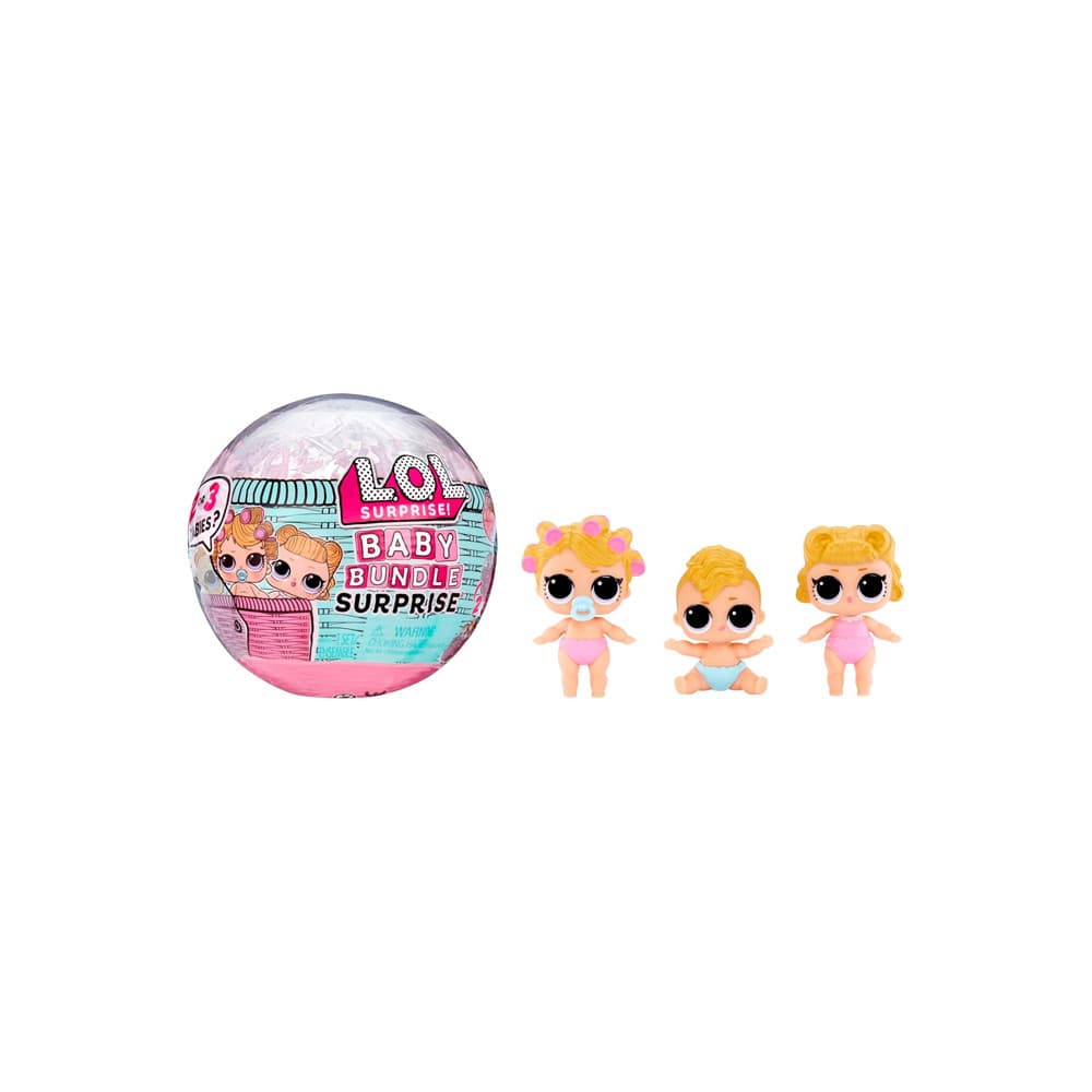 Boneca Mini LOL Surprise Baby Bundle Com 2 Ou 3 Bebês Surpresa