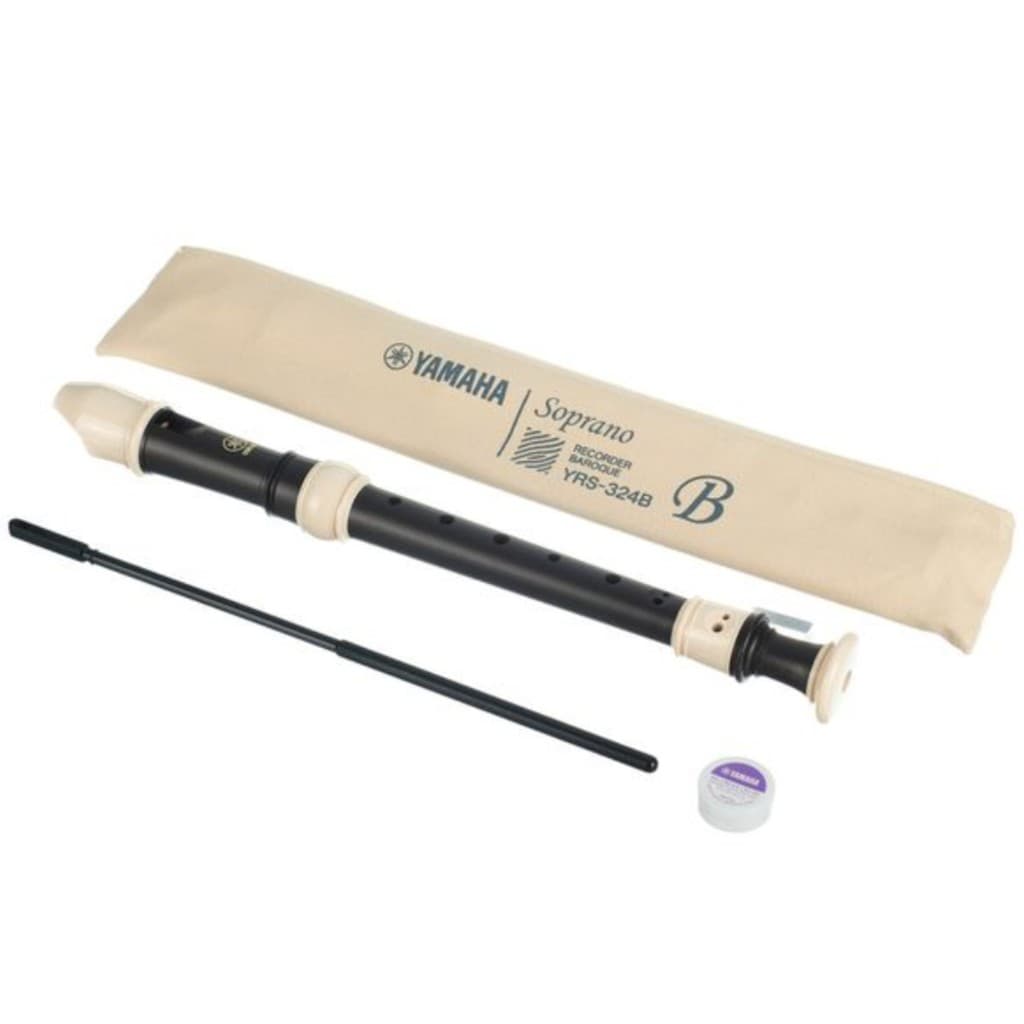 Flauta Doce Soprano Barroca em C YRS-324B Yamaha