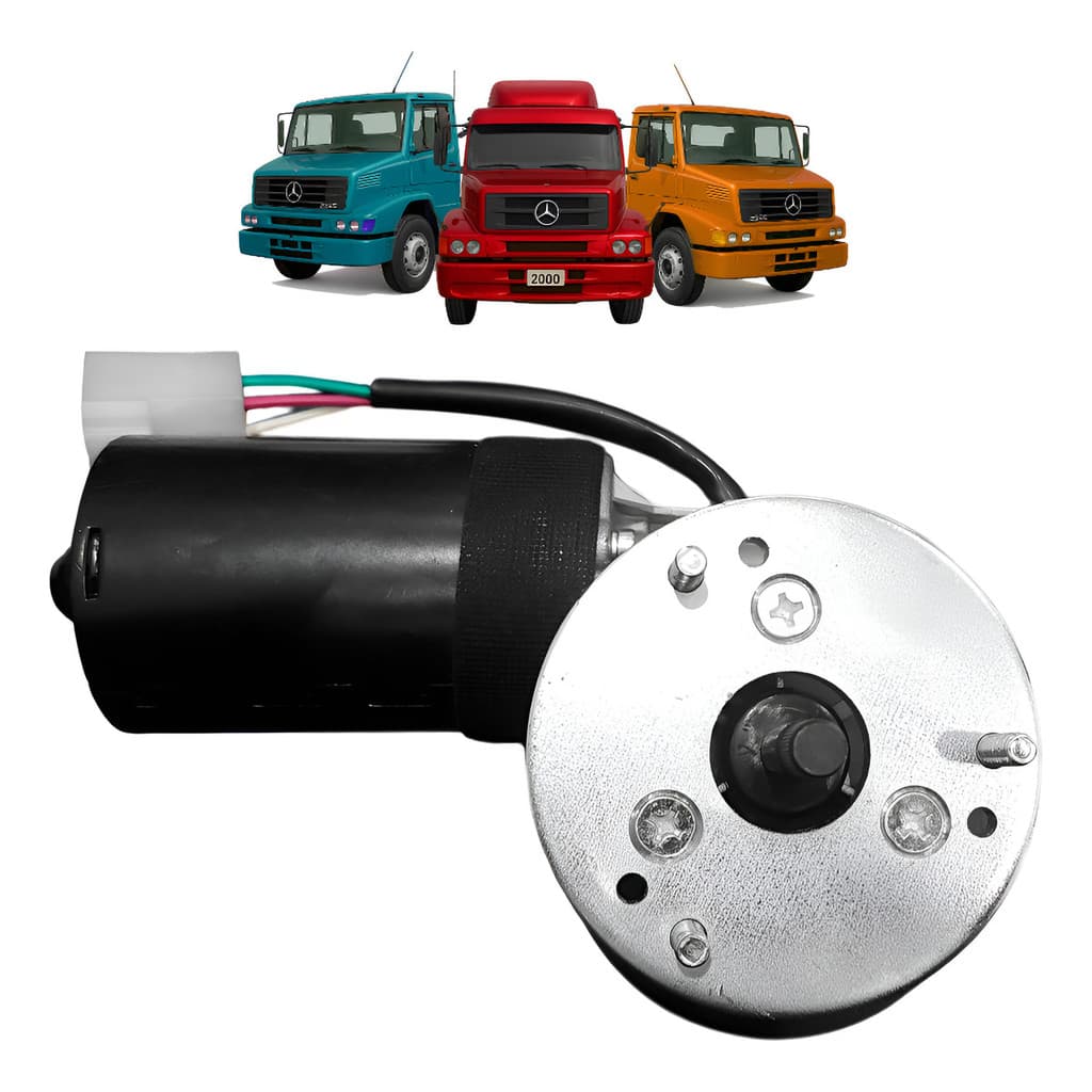 Motor Limpador Parabrisa 12v Mb 709 710 912 1418 1614 1618
