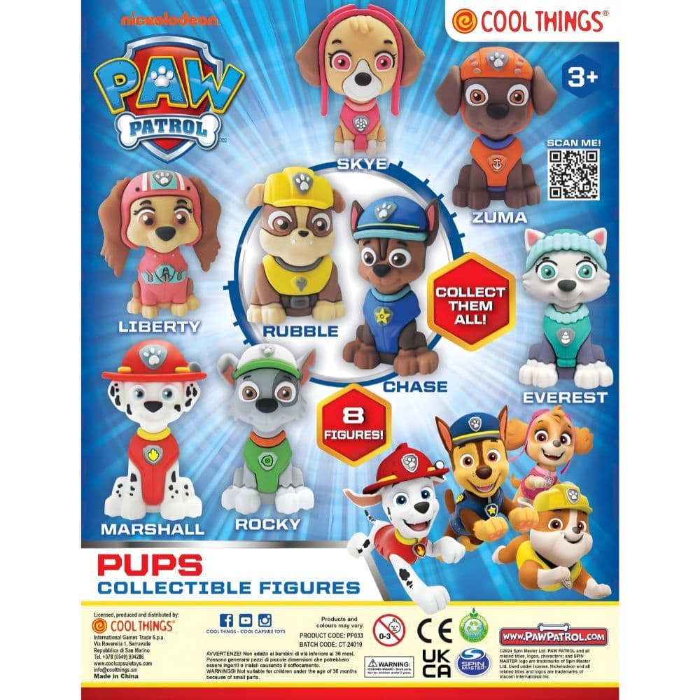 MINIATURA SURPRESA PATRULHA CANINA (PP062) - BBR TOYS