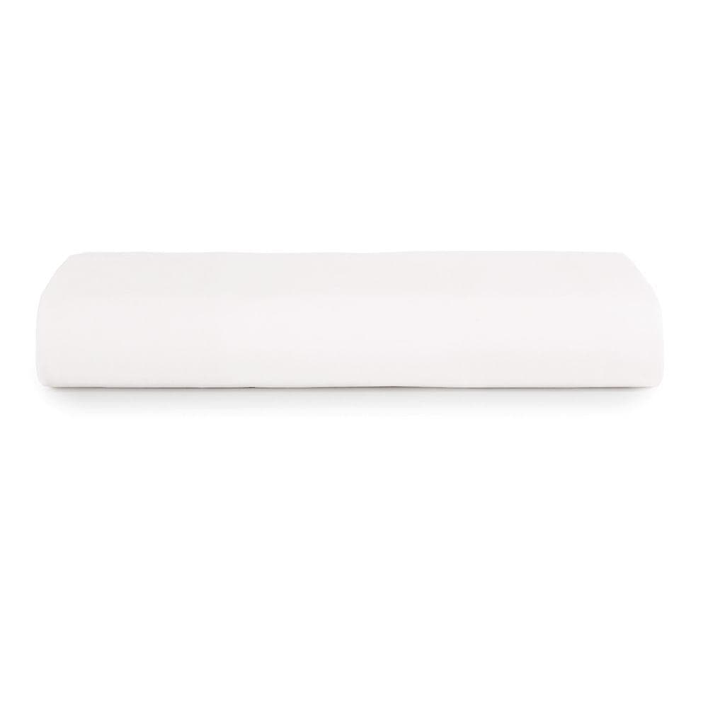 Lençol com Elástico Casal  Altenburg Algodão Lux 200 Fios  Branco