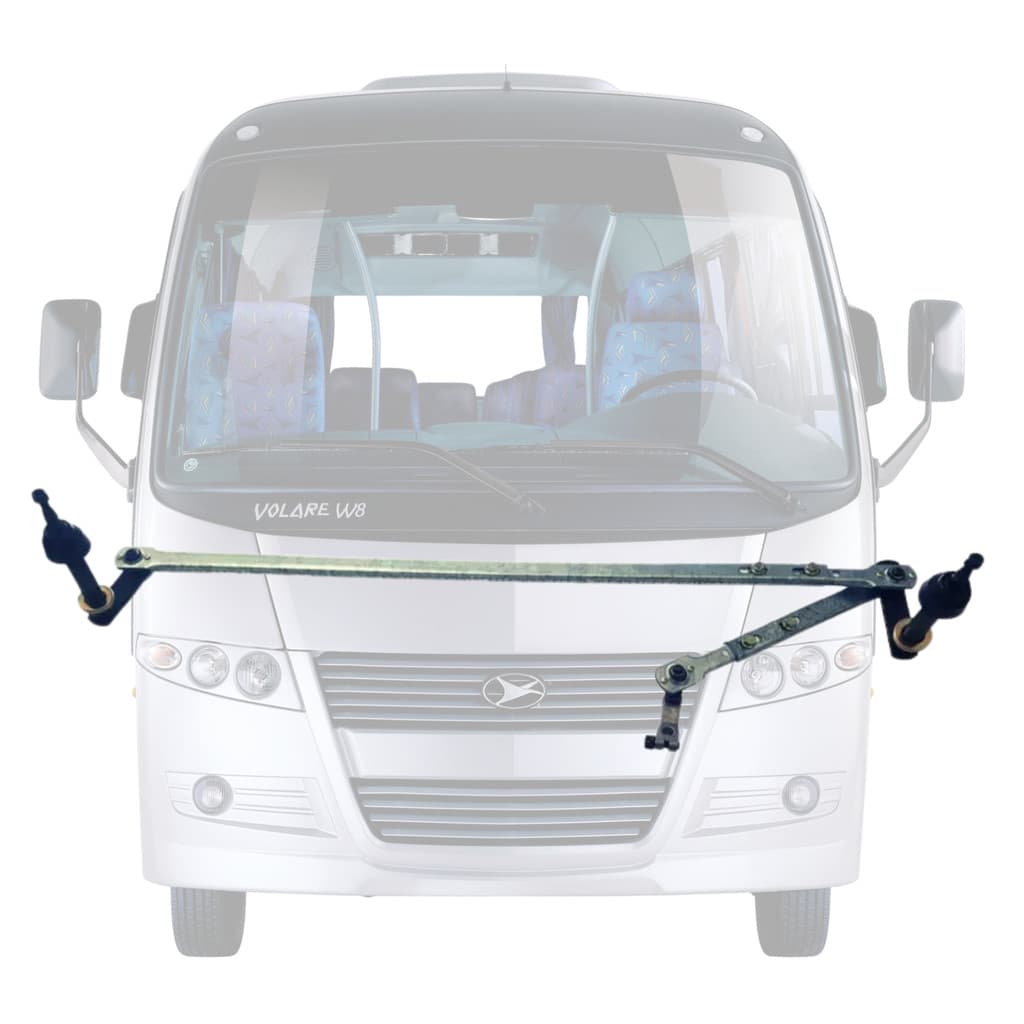 Kit Mecanismo Do Limpador Parabrisa Compativel Volare W8 G3 MICRO ONIBUS ONIBUS MICRAO AGRALE