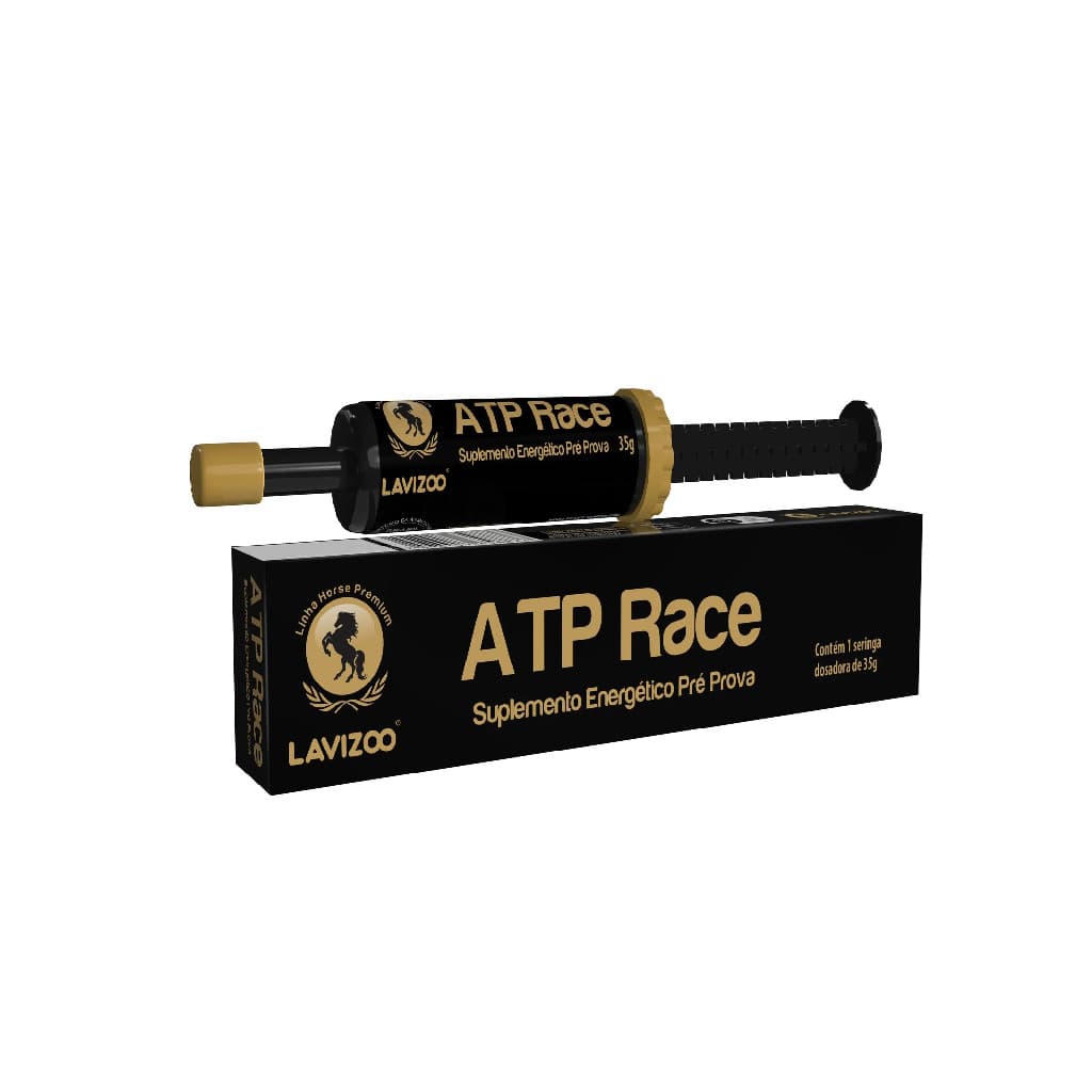ATP RACE ATP Race Lavizoo 35g – Suplemento em Gel Pré-Prova para Cavalos Atletas com Creatina e Aminoácidos