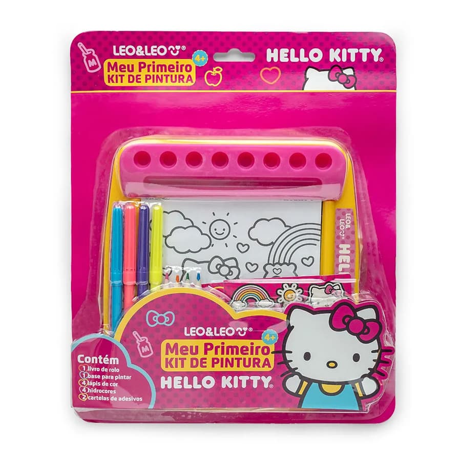 Meu Primeiro Kit De Pintura Hello Kitty Leonora