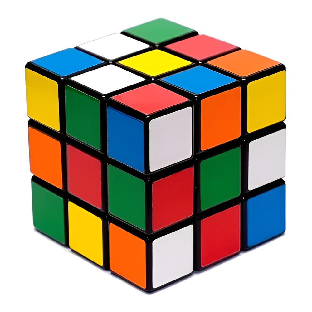 Cubo mágico grande 6,5x6,5 cm Brinquedo educativo
