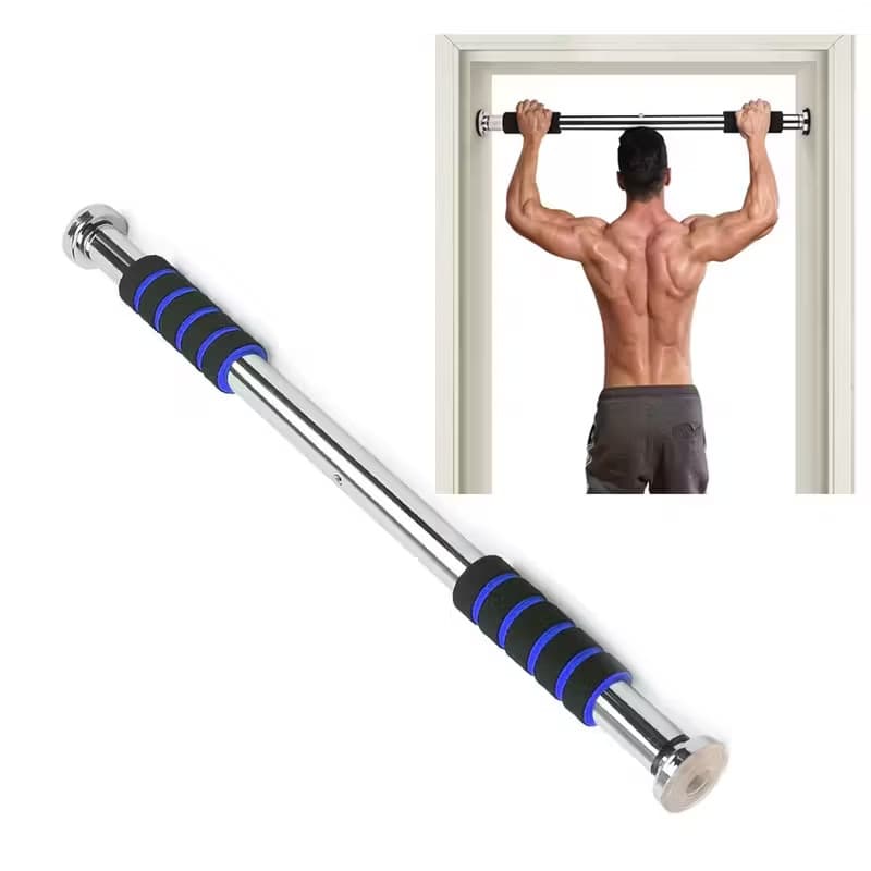 Barra Exercícios Porta Ajustável Até 100cm Crossfit Calistenia Fitness Força