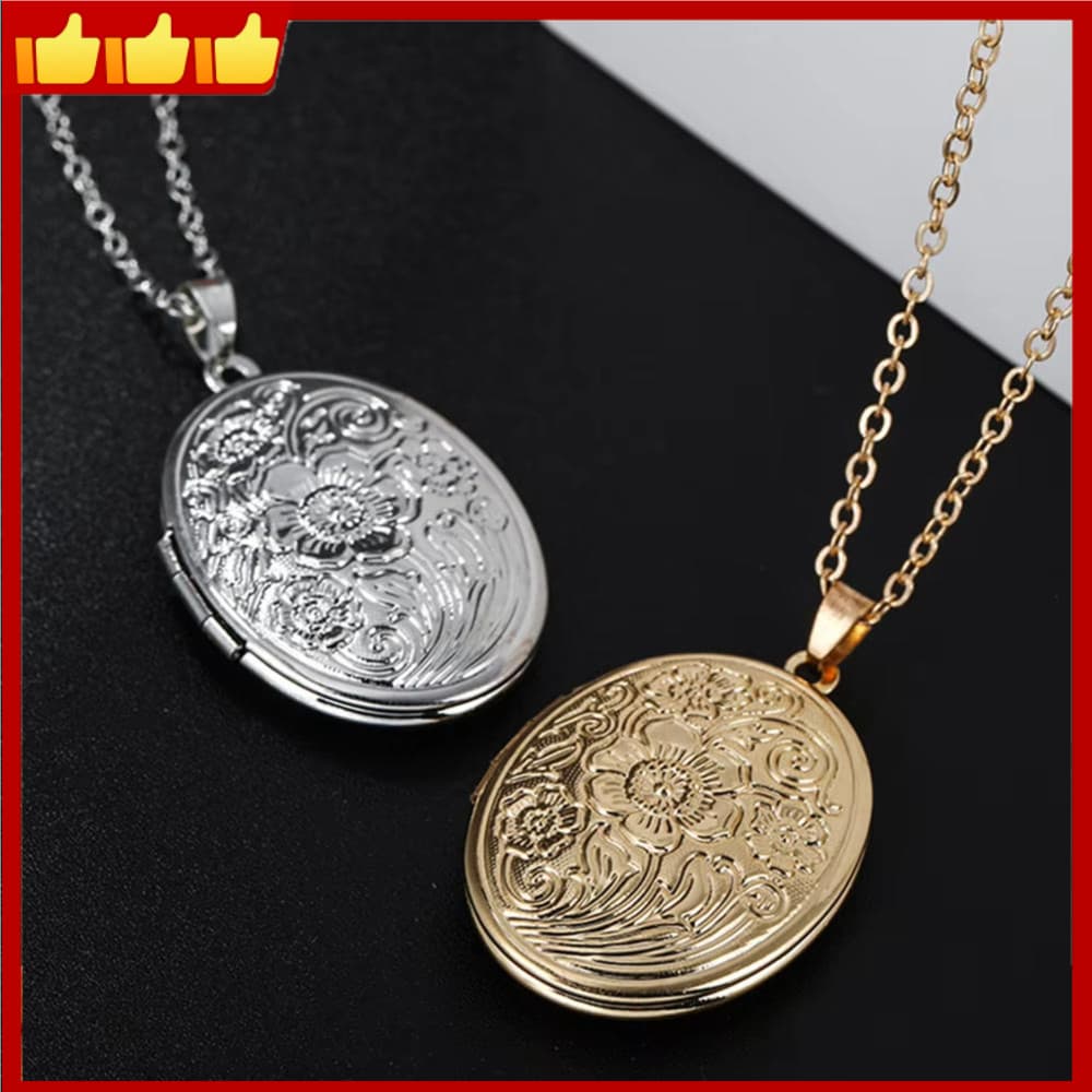 Colar De Pingente Redondo Esculpido Gravado Amor Lembrança Jóias Diy Platina Foto Para Coleção De Personalizado Memorial