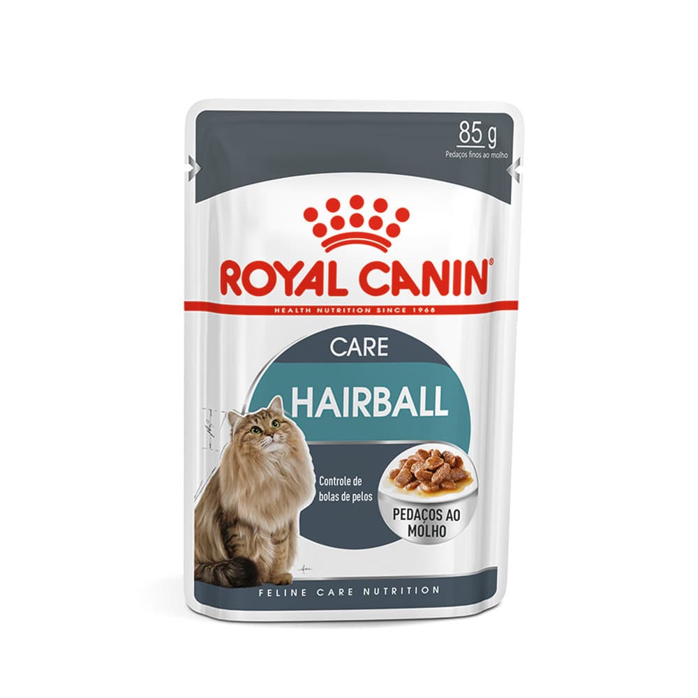 Ração Úmida Sachê Royal Canin Bolas de Pelo Gatos Adultos 85g