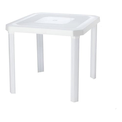 Mesa Quadrada Desmontável 80cm Bar Praia Jardim Cozinha