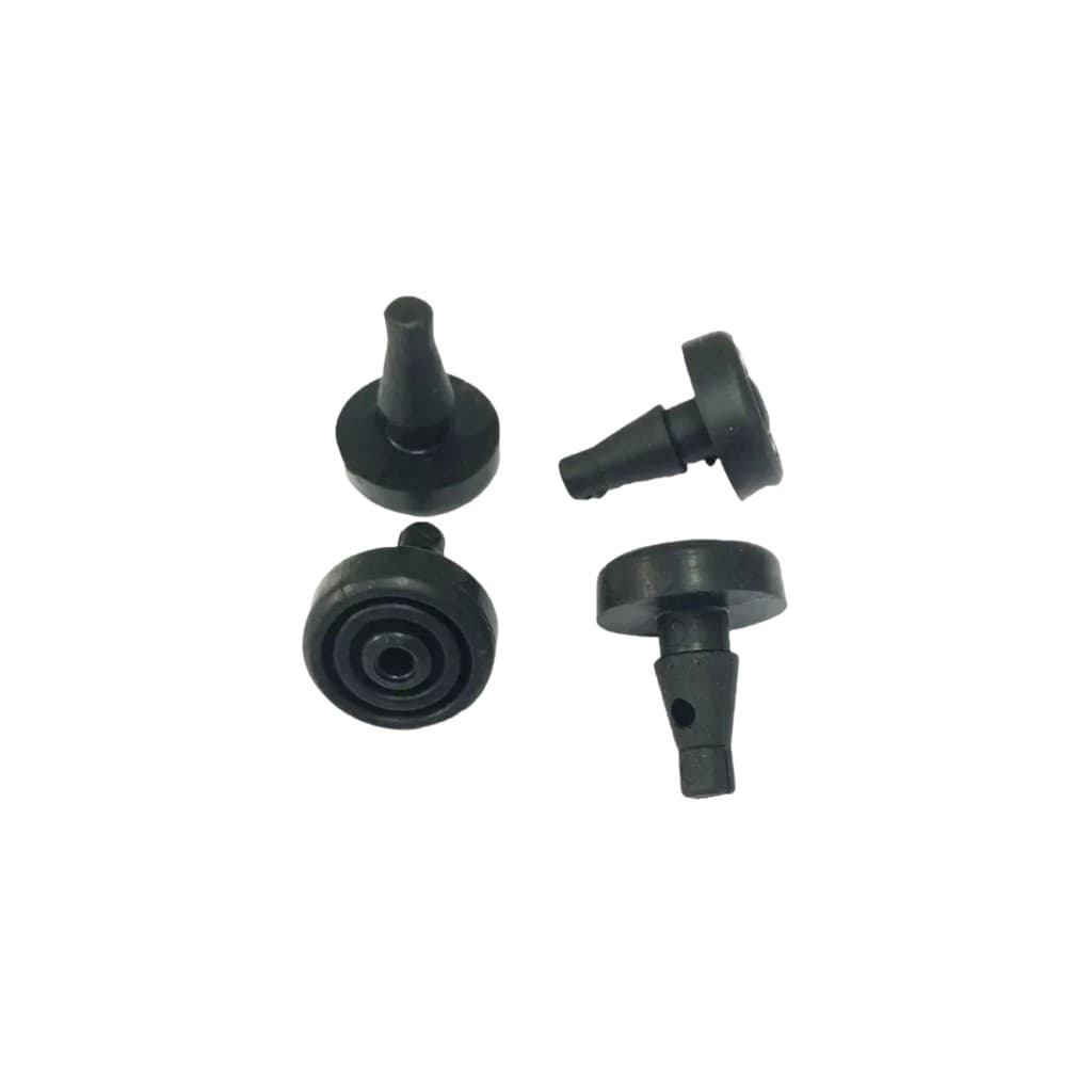 Kit de Borrachas Givi Z2710A Bases SRA, E251 e M7 - Reposição Originais Fixação de Baús Monokey