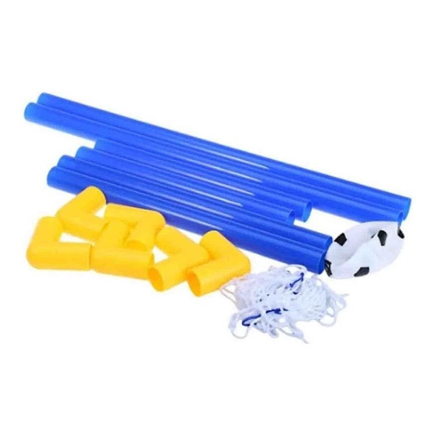 Trave De Futebol Brinquedo Kit Bola Bomba Gol Rede Grande