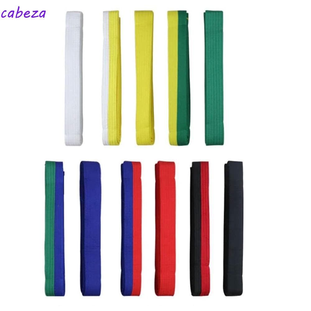 Fitas Padrão CABEZA udo Jiu jitsu , Cinto De Taekwondo Uniforme Preto/Vermelho/Verde/Amarelo , Colorido