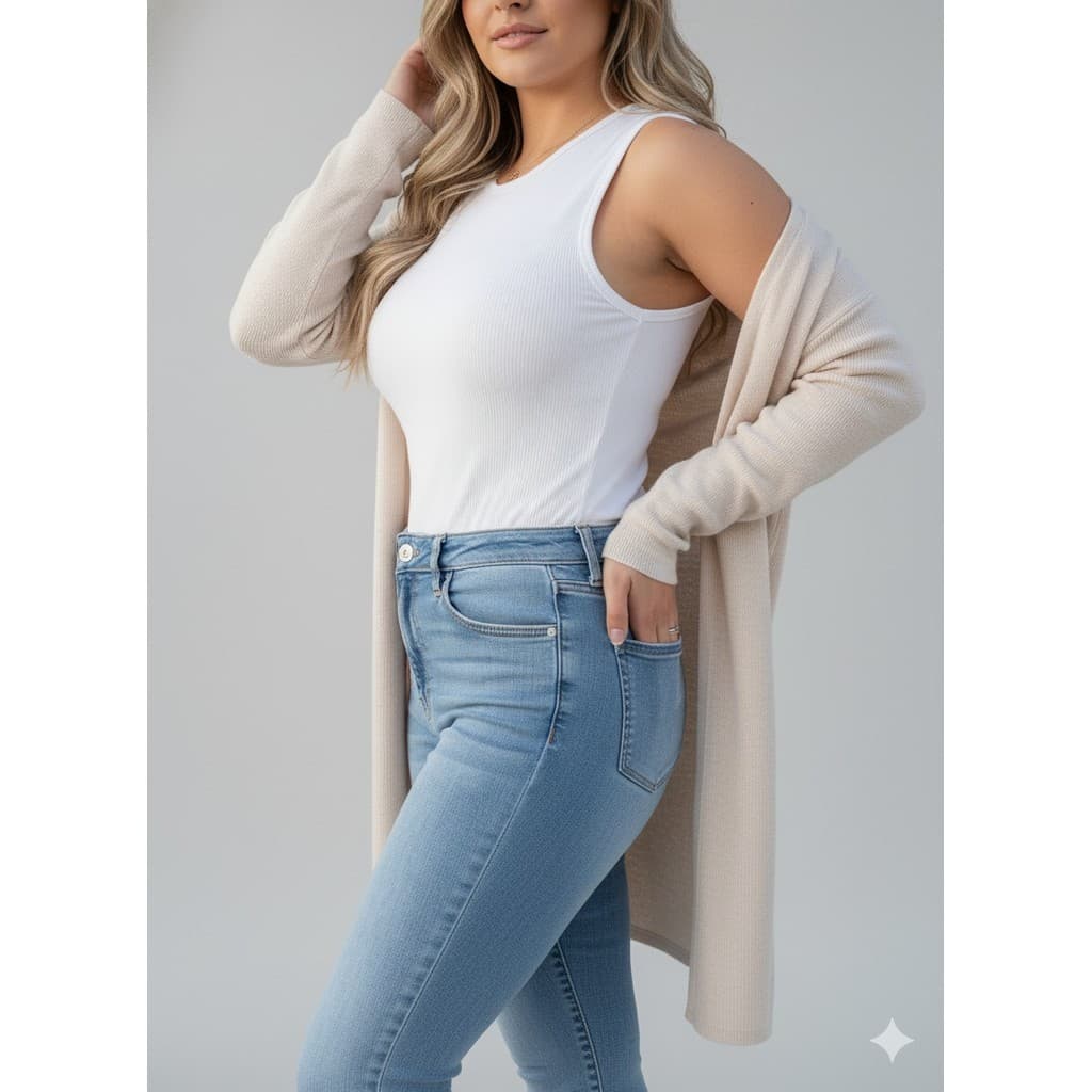 Regata Feminina Blusa Ribana Regatinha Verão Basica Confortável Estilo Zarah Blogueira