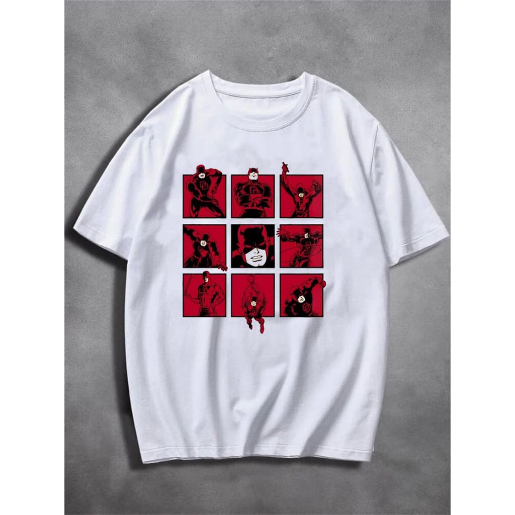Camiseta Camisa Blusa  Basica Serie Demolidor Camisa Temos   Lançamento 100% Algodão - Envio Rapido Premium