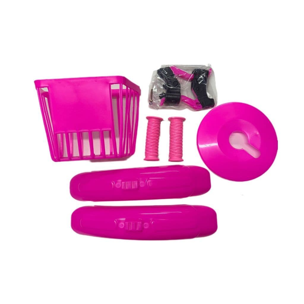 Oferta Imperdivel KIT MONTAGEM PARA BICICLETA INFANTIL ARO 16 CESTINHA ACESSORIOS INFANTIL PARA BIKE