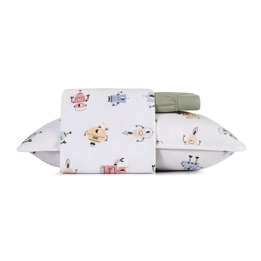 Jogo de Cama Solteiro 3 Peças Altenburg Mundo Kids CyberFofos