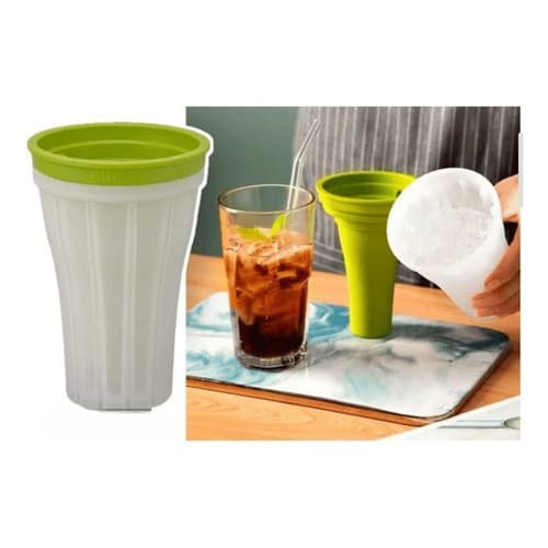Forma De Gelo Copo Smoothie Copo Com Tampa Gelo Picado