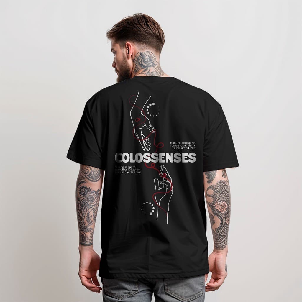 Camiseta  Evangelica Colossenses Camisa Blusa Tshirt