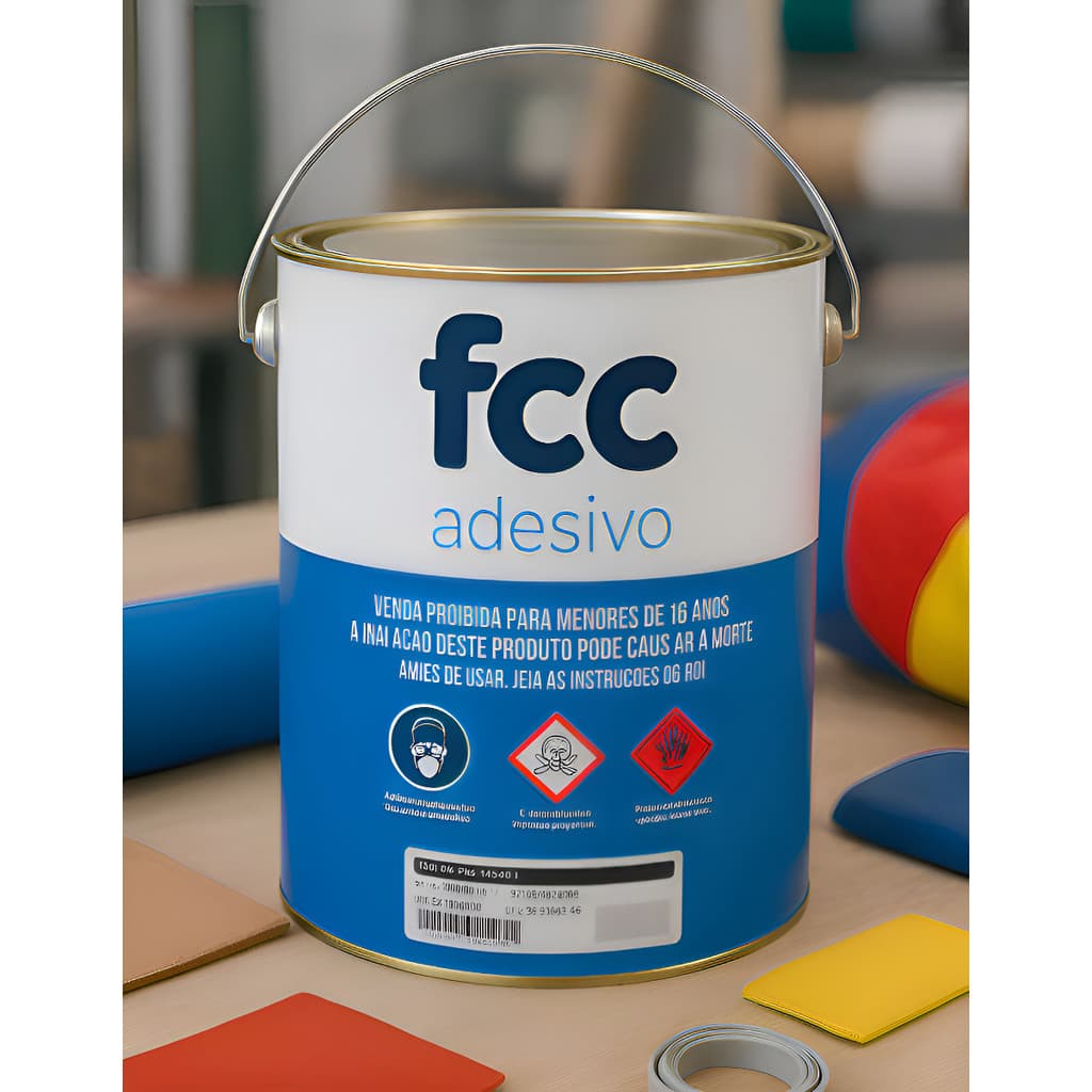 Cola 2.8kg Fcc Pvc Para Lonas, Vinil E Toldos, Brinquedos