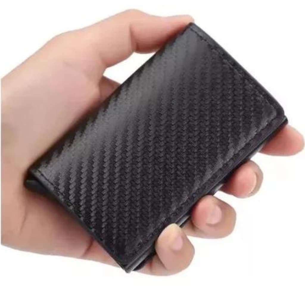 Carteira Masculina Slim Porta Cartão Antifurto