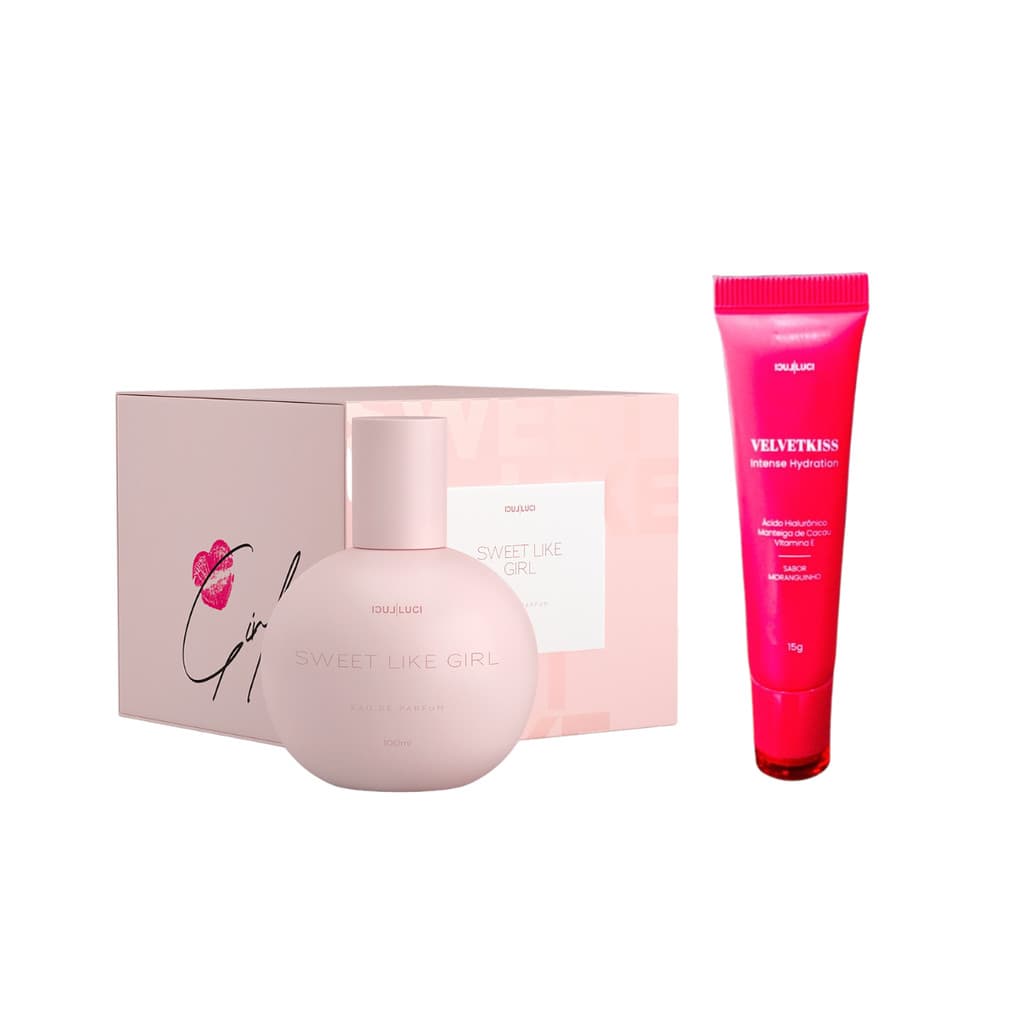 Perfume Sweet Like Girl Luci Luci 100ml + Hidratante Labial Original